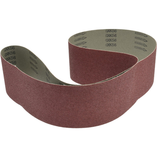 Tru-Maxx 7381 Abrasive Belt 4" Wide, 60" Long, 80 Grit, Aluminum Oxide