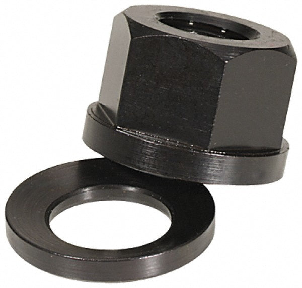 Te-Co Inc 41906 Spherical Flange Nuts System of Measurement Inch Material Steel Thread Size (Inch) 5/8-11 Thread Size 5/8-11 in Height (Inch) 13/16 Flange Dia (Inch) 1-3/8 Flange Height (Inch) 3/16 Material Grade 12L14 Standards TCMAI Maximum Correctio