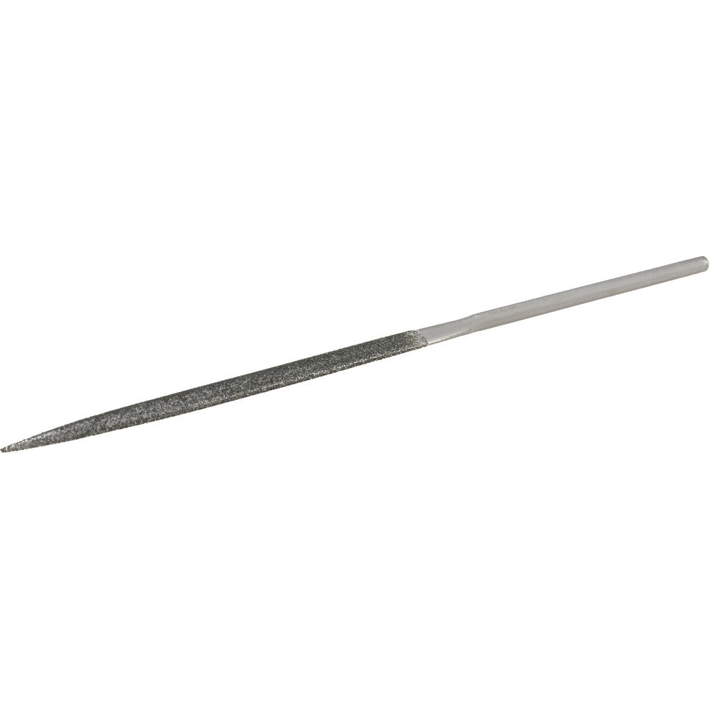 Value Collection 2152M Half Round Needle Diamond File 5-1/2" OAL, Medium Grade