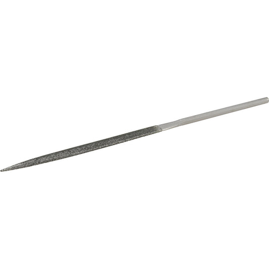 Value Collection 2152M Half Round Needle Diamond File 5-1/2" OAL, Medium Grade