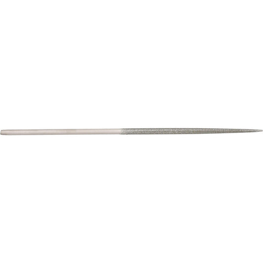 Value Collection 2162M Round Needle Diamond File 5-1/2" OAL, Medium Grade