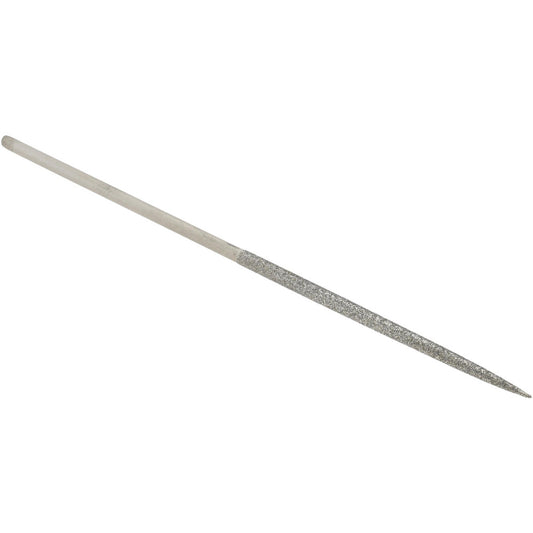Value Collection 2162C Round Needle Diamond File 5-1/2" OAL, Coarse Grade