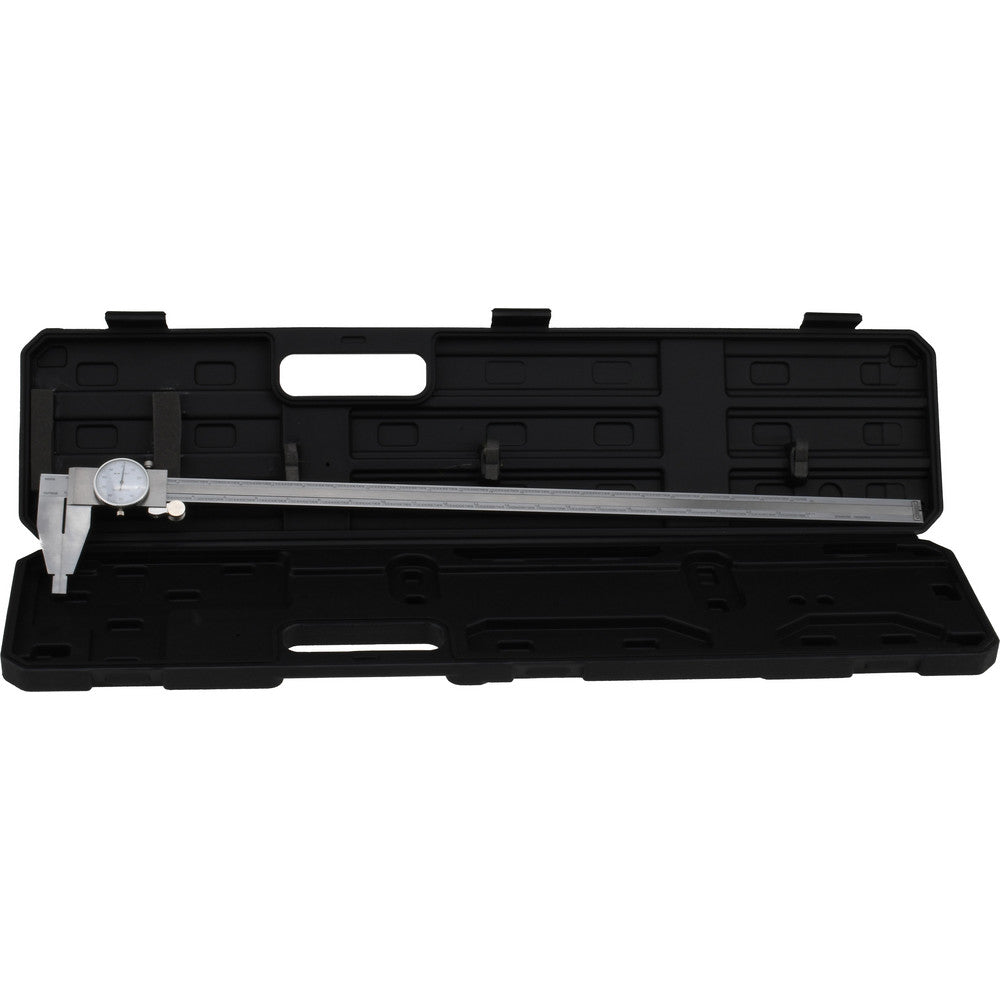 Value Collection 10W-S024 Dial Caliper 24", 0.001000" Graduation, 0.1" per Revolution, Stainless Steel Jaws