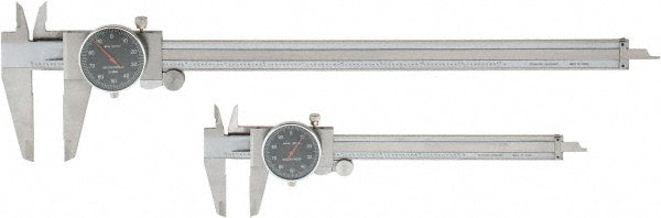 Value Collection 10B-0612 0 to 6 and 12" Outside Diameter Dial Caliper Set