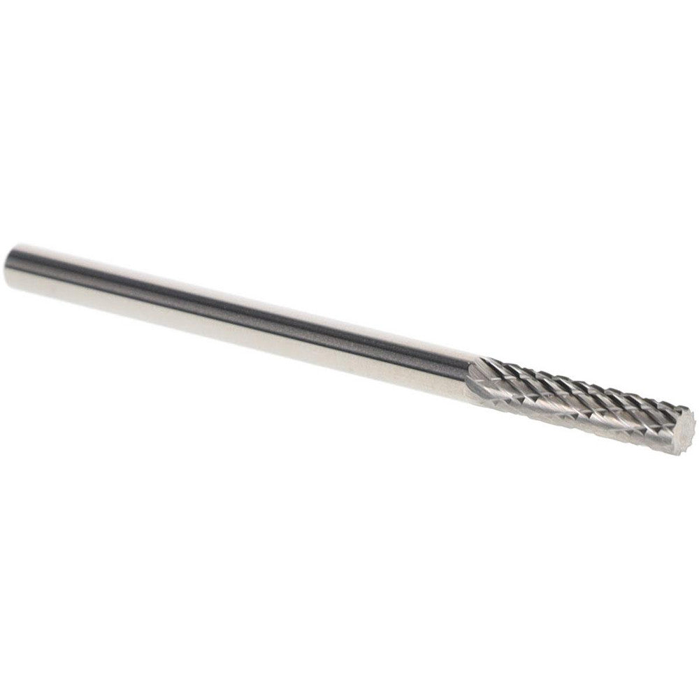 Mastercut Tool Corp. SA-43L2DC Abrasive Bur SA-43-L2DC, 1/8" Cut Dia, Cylinder with Flat End, Double Cut