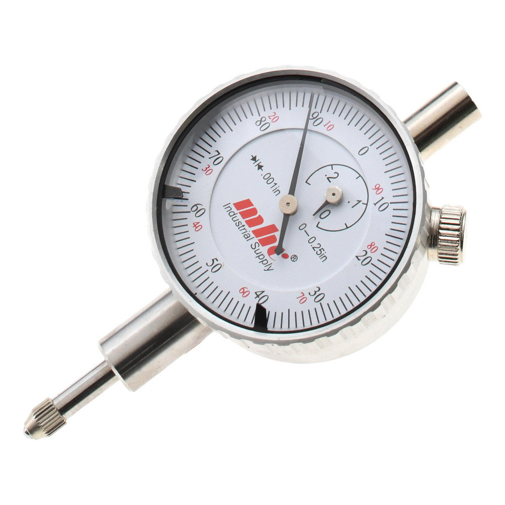 Value Collection 6605-4040 Dial Drop Indicator 0.2500" Max Measurement, 0-100 Dial Reading