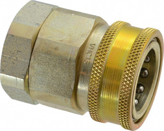 Parker VHC16-16F Hydraulic Hose Valve Fitting 1", 1", 2,000 psi