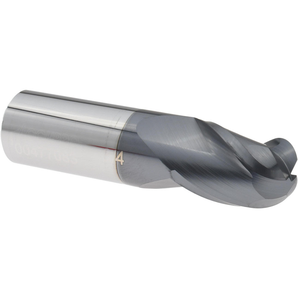 Accupro 00477083 Ball End Mill 3/4" Dia, 1" LOC, 3 Flute, Solid Carbide