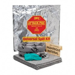 Brady SPC Sorbents SKA-ATK 7 Gal Capacity Universal Spill Kit