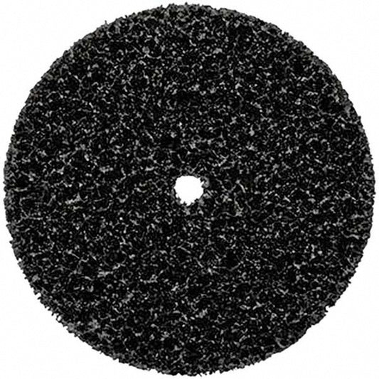 3M 7000028474 Deburring Disc 6" Dia, 1/2" Hole, Very Coarse Grade, Silicon Carbide