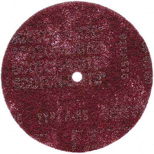 3M 7010365092 Deburring Disc 8" Dia, 1/2" Hole, Very Fine Grade, Aluminum Oxide