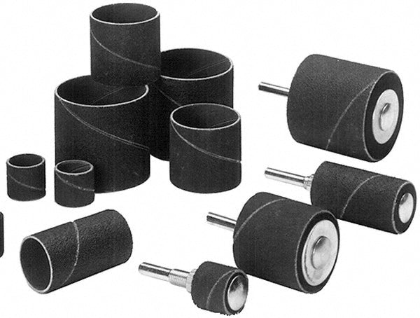 Precision Abrasives 01-0738-00 Spiral Band Aluminum Oxide, 50 Grit, Coarse Grade