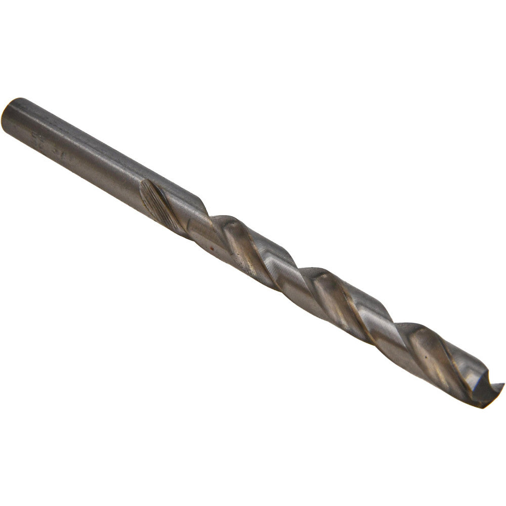 Triumph Twist Drill 011016 Mechanics Drill Bit Letter E (1/4"), 118 &deg Point, High Speed Steel, Straight-Cylindrical Shank, Standard Point