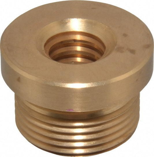Keystone Threaded Products NQ008AC1A001965 1.12" Long, 3/4" High, 1/2" Thread Length, Bronze, Right Hand, Round, Precision Acme Nut