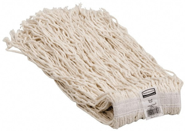 Rubbermaid FGV41800WH00 Wet Mop Cut Side Loading, Large, White Mop, Rayon