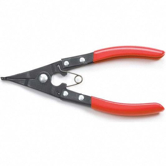 GEARWRENCH 2534D Retaining Ring Pliers Type Lock Ring Pliers  Tip Angle 0  Overall Length (mm) 6.00  Tip Type Fixed  Handle Type Dipped  Body Material Steel