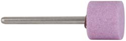 Grier Abrasives W195-P-27716 Mounted Point 3/4" Thick, 1/8" Shank Dia, W195, 60 Grit, Medium
