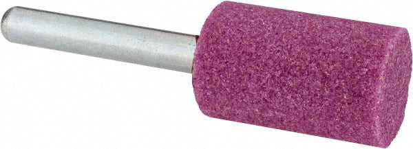 Grier Abrasives W206-P-26337 Mounted Point 1-1/4" Thick, 1/4" Shank Dia, W206, 60 Grit, Medium