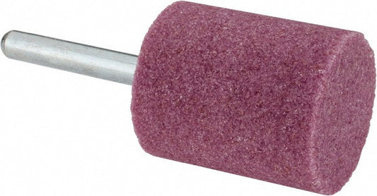 Grier Abrasives W231-P-26360 Mounted Point 1-1/2" Thick, 1/4" Shank Dia, W231, 60 Grit, Medium