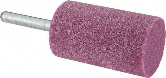 Grier Abrasives W232-P-26361 Mounted Point 2" Thick, 1/4" Shank Dia, W232, 60 Grit, Medium