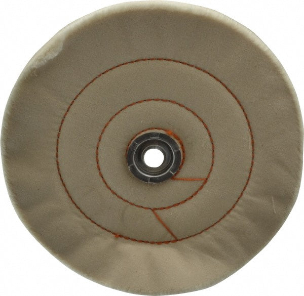 Dico 7000259 Unmounted Cushion Sewn Buffing Wheel 8" Dia, 3/4" Thick, 1/2" Arbor Hole Dia