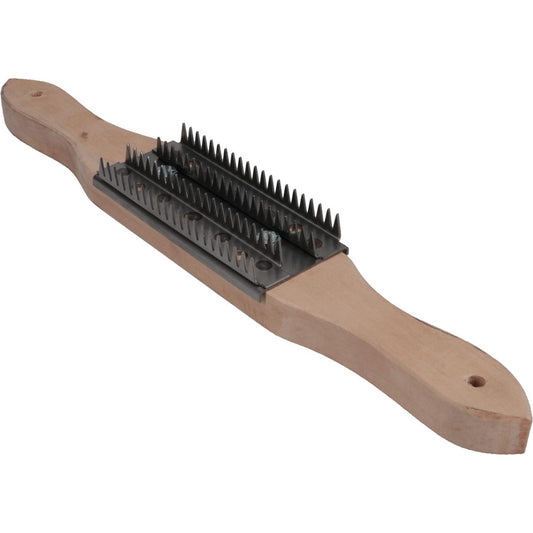 Divine Brothers A-RAKE-ASSEMBLY Steel Buffing Wheel Rake with Handle