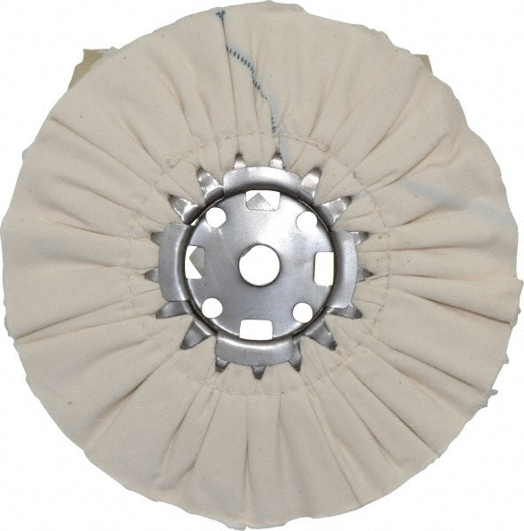 Divine Brothers 300004AI Unmounted Ventilated Bias Buffing Wheel 10" Dia, 1/2" Thick, 3/4" Arbor Hole Dia