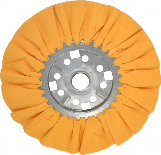 Divine Brothers 300005AM Unmounted Ventilated Bias Buffing Wheel 12" Dia, 1/2" Thick, 1-1/4" Arbor Hole Dia
