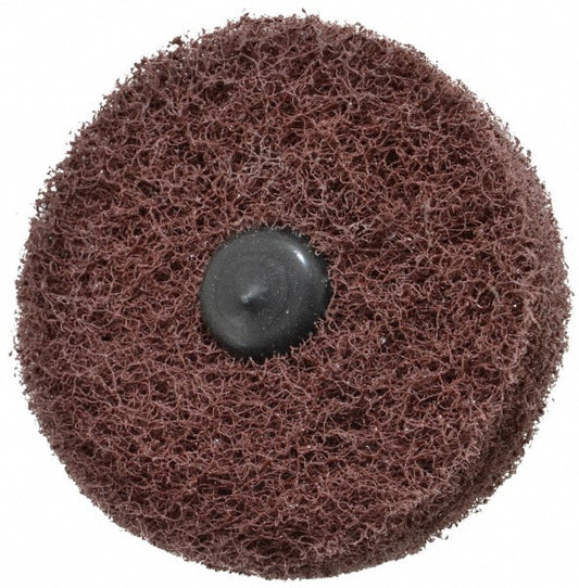 Standard Abrasives 7100095204 Mounted Scrubber Buffing Wheel 3" Dia, 1/4" Shank Dia
