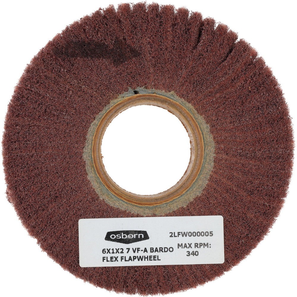 Value Collection 6X1X2 FLAP 7A V 6 x 1" 220 Grit Aluminum Oxide Unmounted Flap Wheel