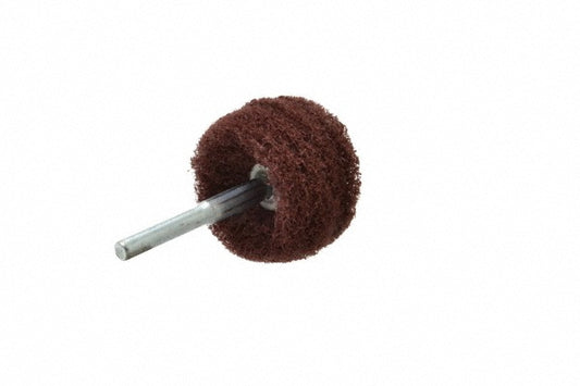 Superior Abrasives A019700 Mounted Flap Wheel 2" Dia, 1" Face Width, Aluminum Oxide