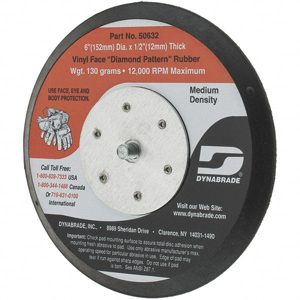 Dynabrade 50632 Disc Backing Pad 6" Dia