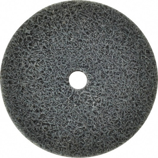 Standard Abrasives 7000121885 Deburring Wheel 2" Dia, 1/4" Face Width, 1/4" Hole, Density 5, Silicon Carbide