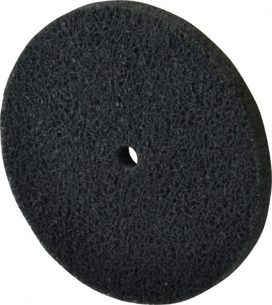 Standard Abrasives 7000121886 Deburring Wheel 3" Dia, 1/4" Face Width, 1/4" Hole, Density 5, Silicon Carbide