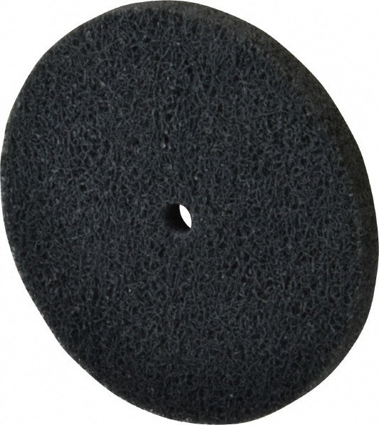 Standard Abrasives 7000121886 Deburring Wheel 3" Dia, 1/4" Face Width, 1/4" Hole, Density 5, Silicon Carbide