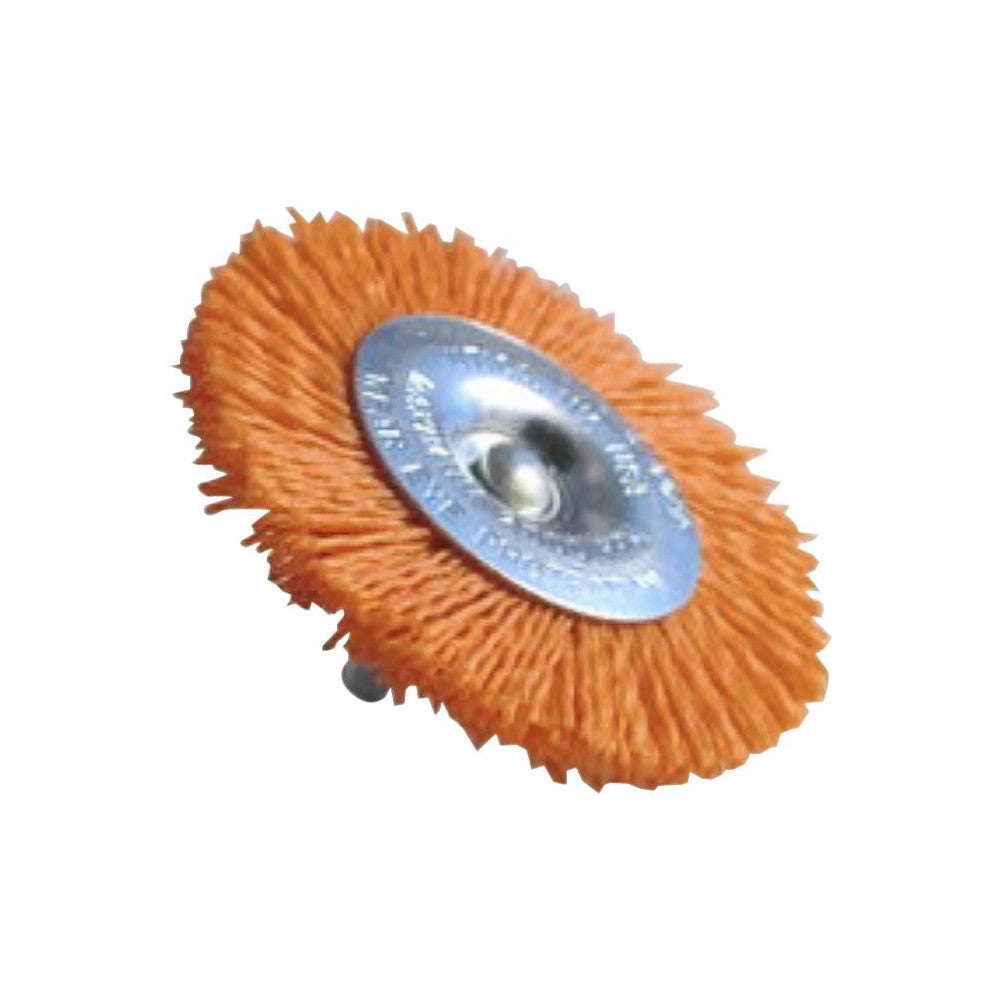 Dico 7200022 Wheel Brush 3" Wheel Dia, Crimped