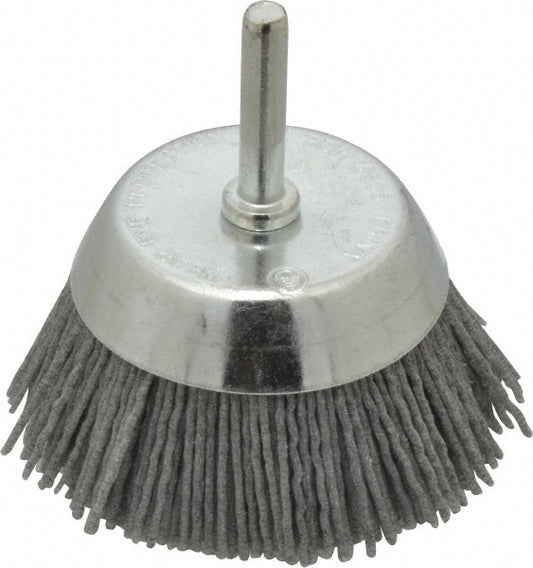 Dico 7200012 Cup Brush 2-1/2" Dia, 0.05" Wire Dia, Nylon