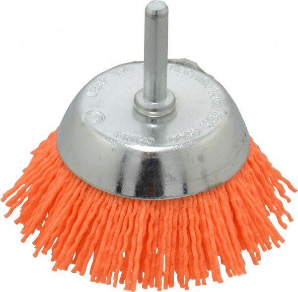 Dico 7200013 Cup Brush 2-1/2" Dia, 0.04" Wire Dia, Nylon