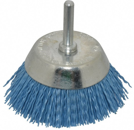 Dico 7200008 Cup Brush 2-1/2" Dia, 0.03" Wire Dia, Nylon