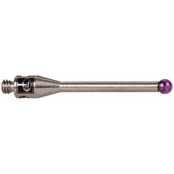 Renishaw A-5000-3603 CMM Ball Stylus 2 mm Ball Dia, 20 mm OAL, M2