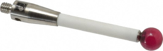 Renishaw A-5000-7795 CMM Ball Stylus 8 mm Ball Dia, 50 mm OAL, M4