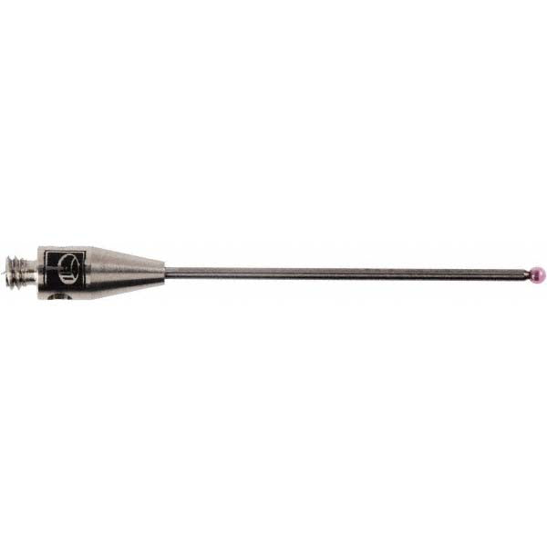 Renishaw A-5000-8663 CMM Ball Stylus 1 mm Ball Dia, 27 mm OAL, M2