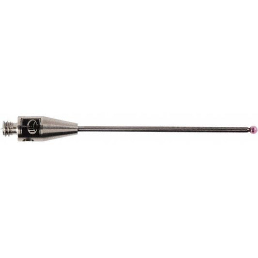 Renishaw A-5000-8663 CMM Ball Stylus 1 mm Ball Dia, 27 mm OAL, M2