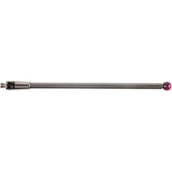 Renishaw A-5003-0042 CMM Ball Stylus 3 mm Ball Dia, 50 mm OAL, M2