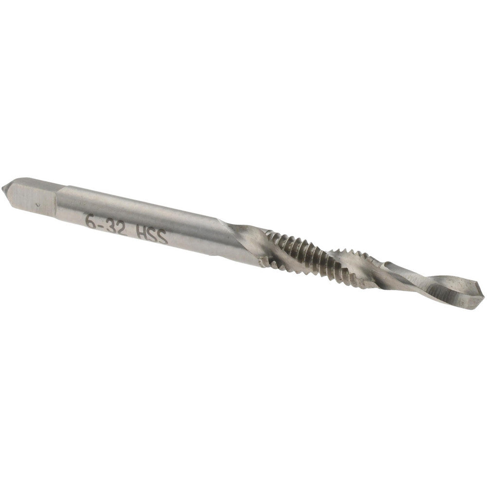 Value Collection X789 6-32 Combination Drill Tap #6-32, H3, 2 Flutes, High Speed Steel