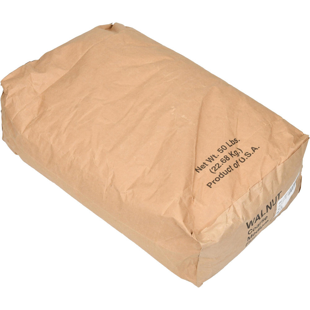 ECO-SHELL INC 8/12 Abrasive Blasting Media  Extra Coarse Grade,  Angular,  Walnut Shell