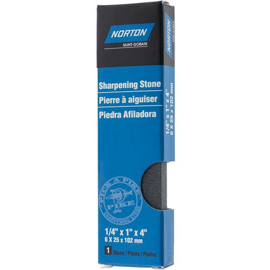 Norton 61463685465 Sharpening Stone 1/4'' Thick, Rectangle