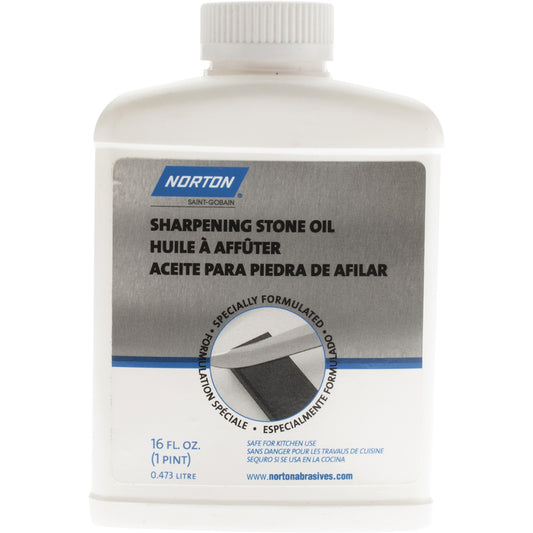 Norton 61463687770 Sharpening Stone Oil Food Grade No  Container Type Can