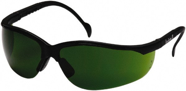 PYRAMEX SB1860SF Safety Glasses Scratch-Resistant, Polycarbonate, Green Lenses, N/A