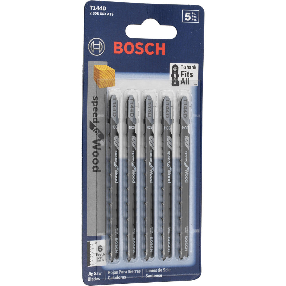 Bosch T101A Jigsaw Blade High Speed Steel, 14 TPI, 0.05" Blade Thickness, 0.28" Blade Width